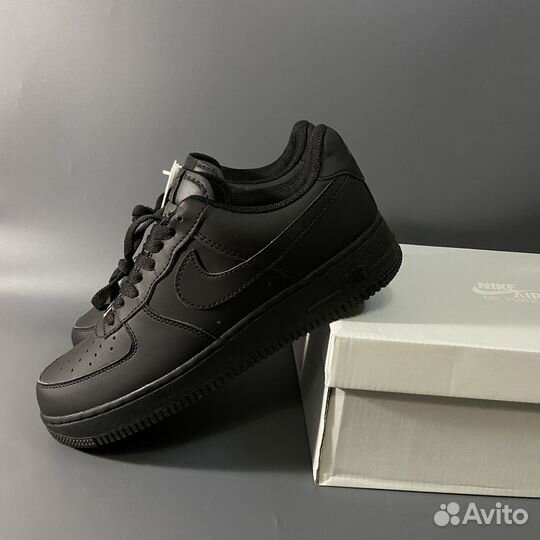 Кроссовки nike air force 1 low 07 black