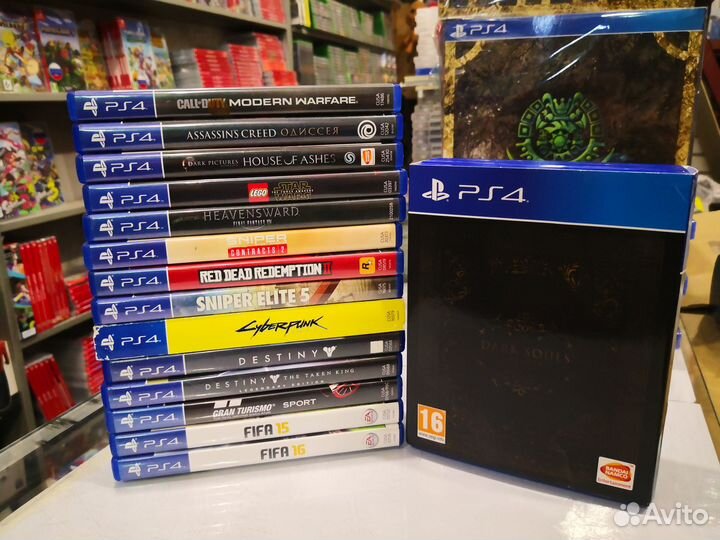 Игры бу для PS4 (Playstation 4)