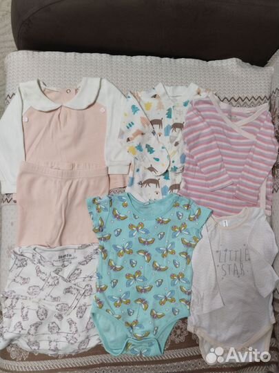 Одежда пакетом на девочку 62 68