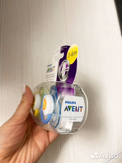 Пустышка avent 6 18