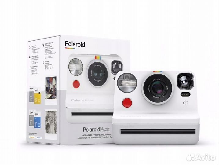 Фотоаппарат Polaroid Now белый
