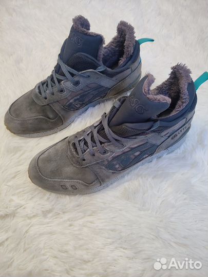 Asics tiger GEL-lyte III MT grey Зимние