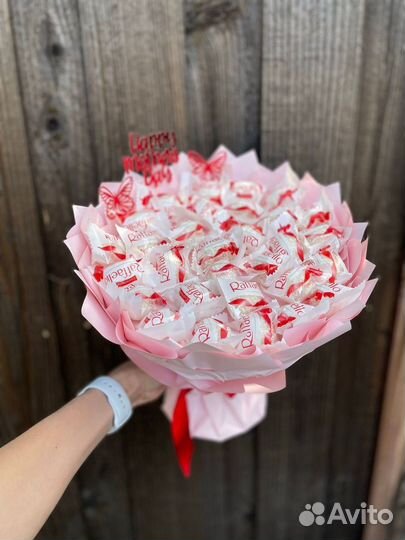 Букет из конфет рафаэлло