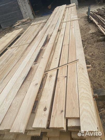Доска обрезная 25*100*6000