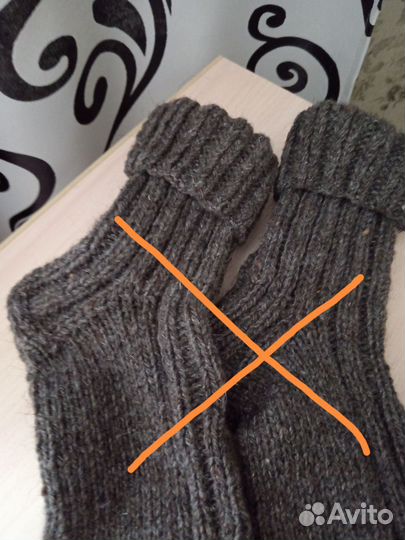 Носки вязаные ручной работы