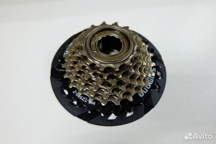 Трещотка Shimano MF-TZ500, 7ск, 14-28, с защитой