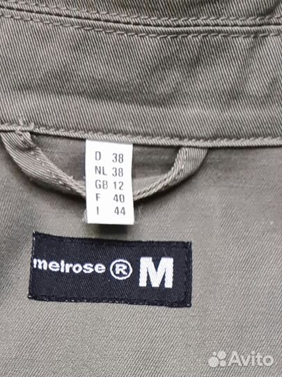 Винтаж.melrose(Германия).Женский тренч,100% хлопок