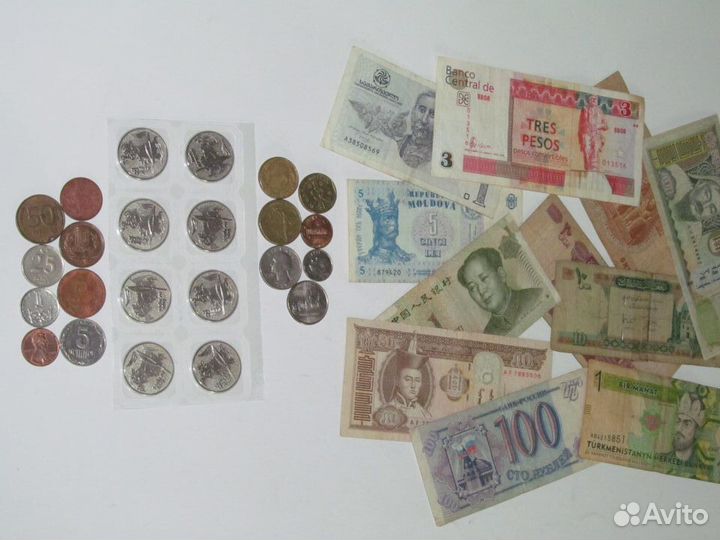 Монеты и банкноты разных стран Нумизмат