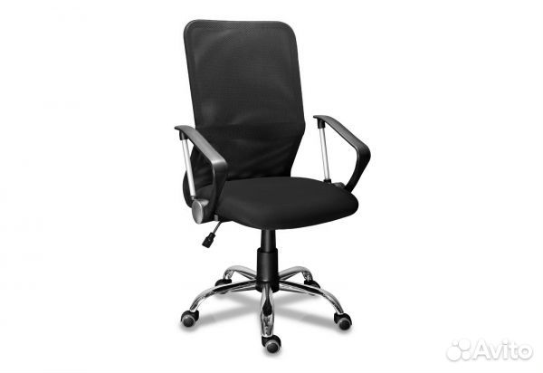 Компьютерное кресло мг-21 рс900 хром