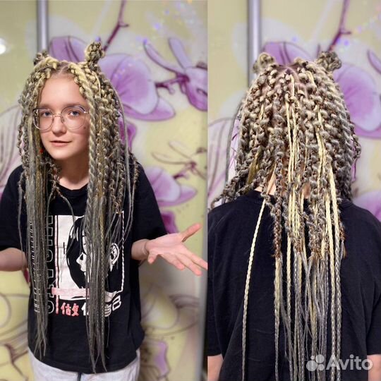 Плетение, изготовление:де дреды,косы,брейды
