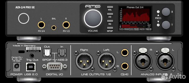 RME ADI-2/4 Pro SE