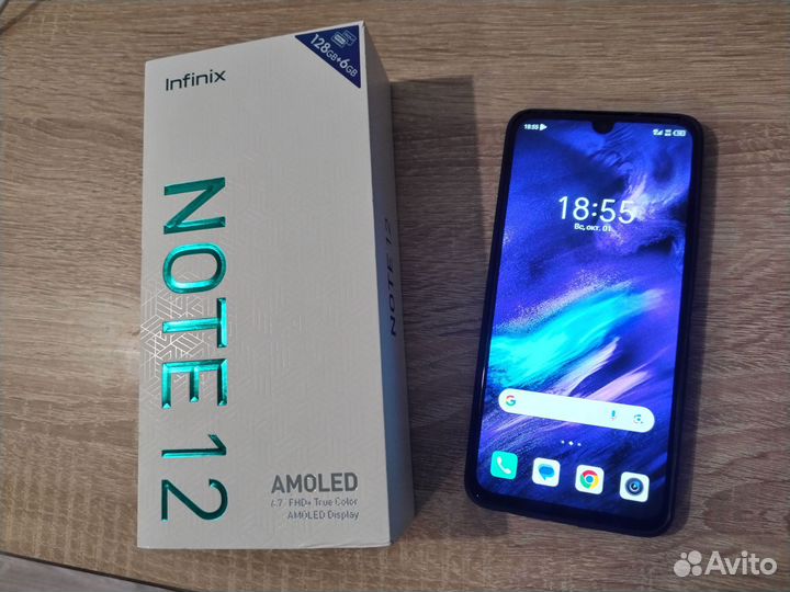 Телефон infinix note 12