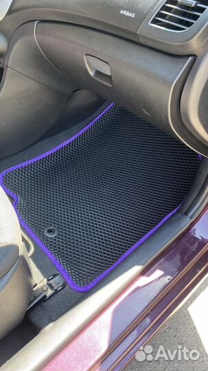 Коврики EVA 3D Hyundai Solaris 1 Kia Rio 3