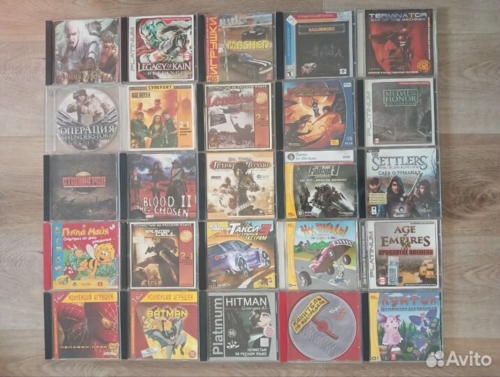 Компьютерные игры диски для пк PC часть 2