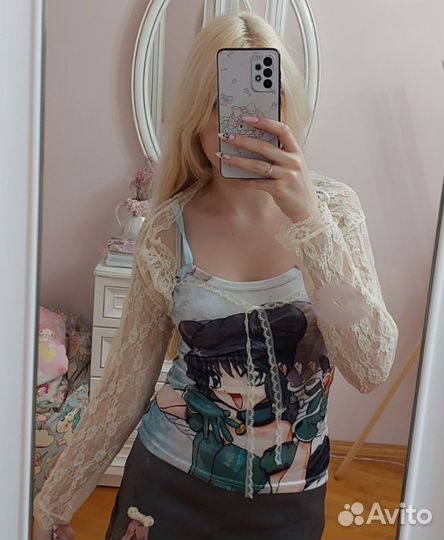 Накидка женская прозрачная