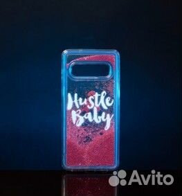 Чехлы силикон-блестки на Samsung серии S