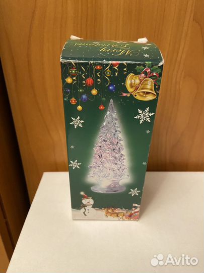 Новогоднее украшение светильник