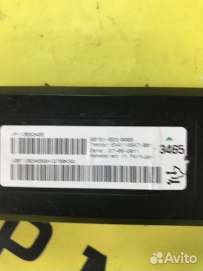 Блок управления климатом Opel Astra J