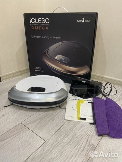 Робот пылесос iclebo omega