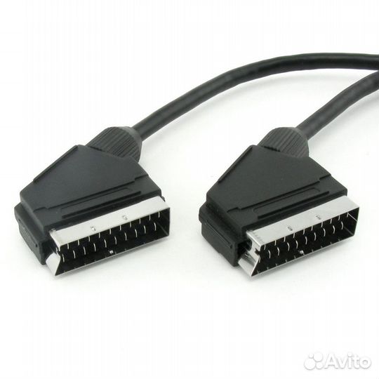 Кабель Scart - Scart скарт- скарт шнур 1,5м новый