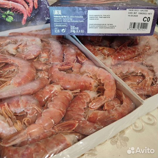 Лангустины креветки