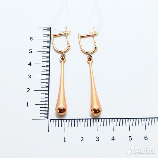 Золотые серьги