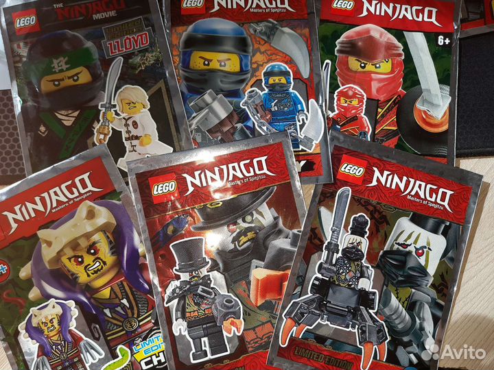 Lego Ninjago минифигурки