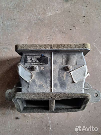 Воздуховод печки на Porsche Cayenne