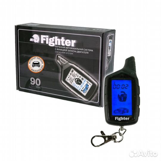 Автосигнализация Fighter F-90 с автозапуском