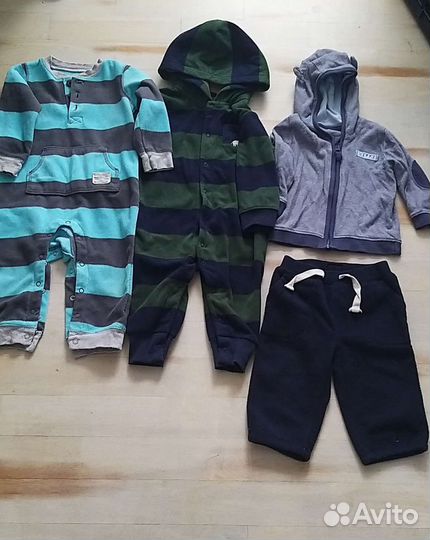 Детские вещи теплые 6-12 месяцев