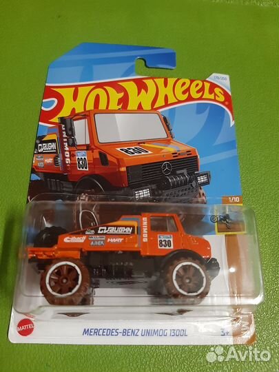 Hot wheels Mercedes-Benz unimog 1300L