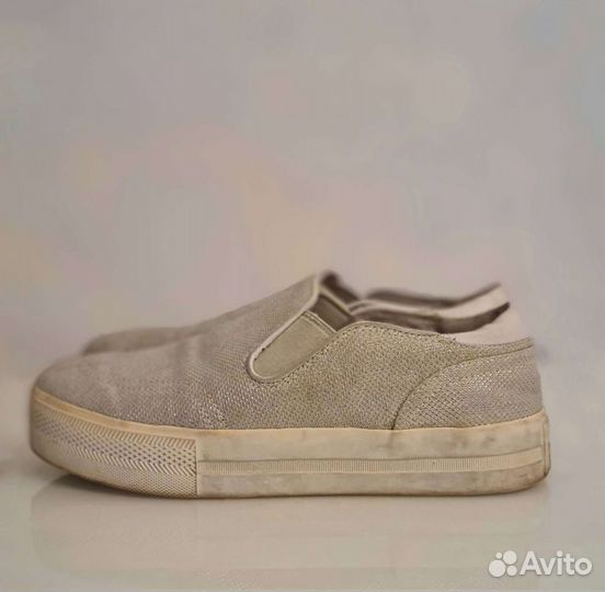 Кожаные слипоны ASH