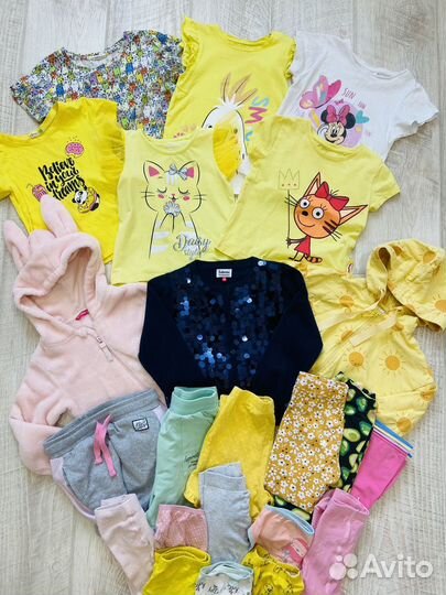 Пакет вещей для девочки 98-104