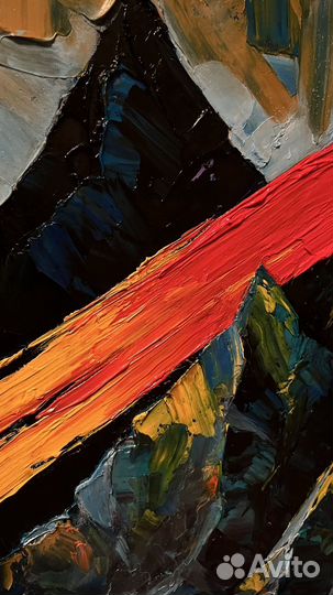 Картина маслом на холсте ручная работа