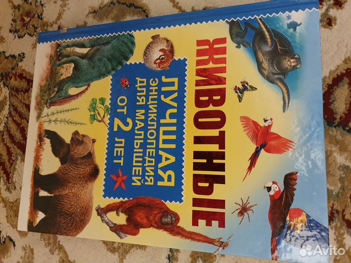 Энциклопедия. Животные.Книга для детей от 2 лет