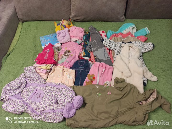 Вещи пакетом на девочку