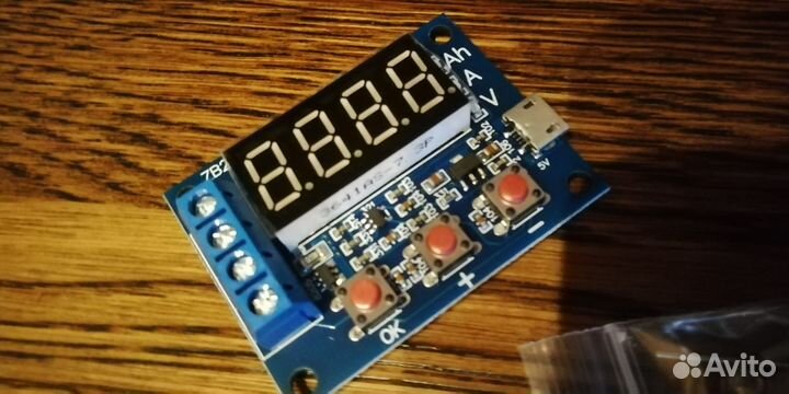 ZB2L3 Цифровой тестер емкости 18650 и других АКБ