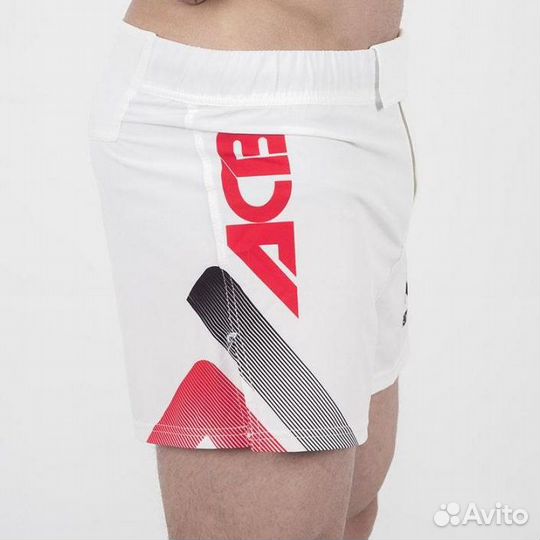 Шорты мма ACB white base (L)