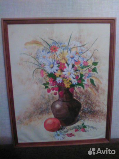 Натюрморт картина -акварель СССР