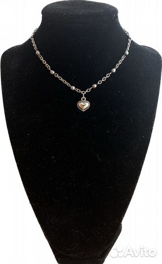 Колье с крестом y2k