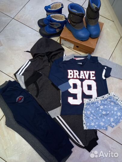 Вещи пакетом на мальчика