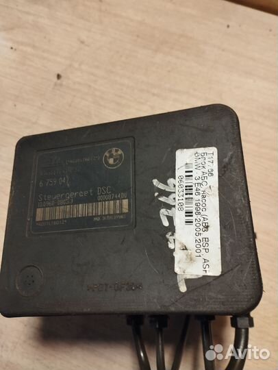 Блок абс bmw e 46. 34.51-6759045