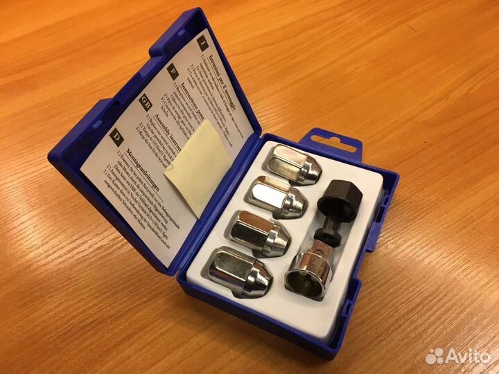 Гайки секретки Valgo M 12 x 1.25, ключ 21