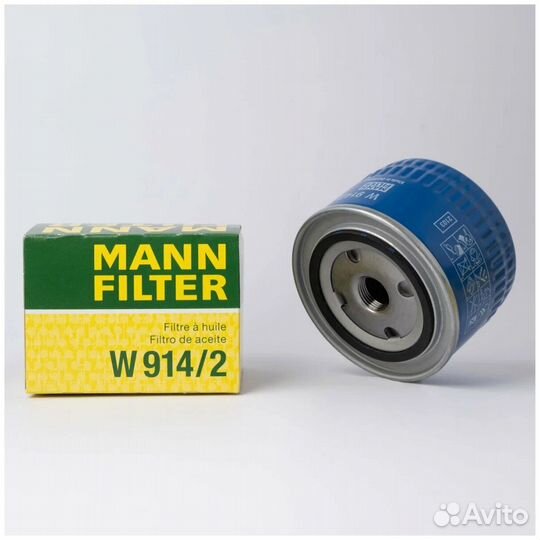 Масляный фильтр mann-filter W914/2