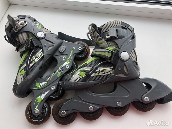 Ролики детские раздвижные Reaction р. 29-33