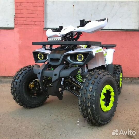 Квадроцикл Avantis Hunter 8 New бело-зеленый