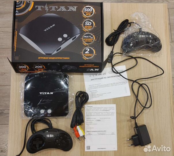 Игрвая пиставка Titan Magistr Titan 3 +500 игр