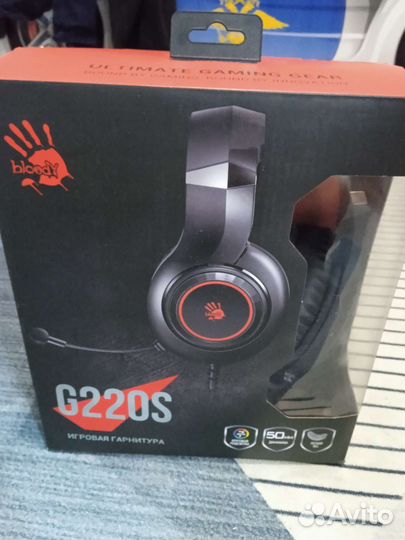 Игровые наушники bloody