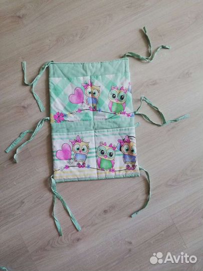 Бортики в детскую кроватку