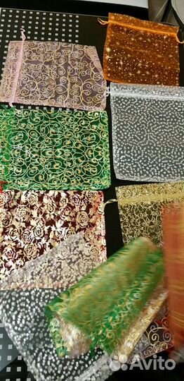 Органза, мешочки на Новый год